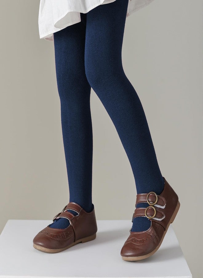 EPEIUS جوارب طويلة للأطفال من إيبوس، للبنات والأولاد، بدون خياطة، مانعة للانزلاق، مصنوعة من القطن، سادة، مناسبة للأطفال من عمر 12 إلى 24 شهرًا، عبوة من 3 أزواج، ألوان: عاجي/رمادي/أزرق داكن - Image 5